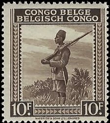 BELGIAN CONGO   #205 MH (2)