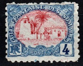 Somali Coast #36 Unused CV $3.50