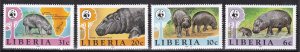 Liberia, Fauna, WWF, Animals MNH / 1984