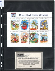 MALDIVES  1995 'DISNEY CARTOONS  CMPLT.SET #2051-2058 MNH