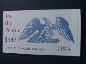 ​UNITED STATES-1987-SC #2359a DRAFTING OF CONSTITUTION-BICENTENNIAL BOOKLET-VF