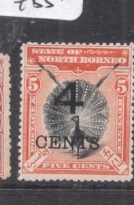 North Borneo SG 112 MOG (4dnm)