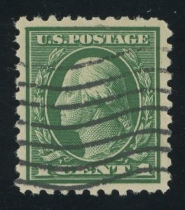 USA 424 - 1 cent Washington Perf 10 - PSE Graded Cert XF 90 Used