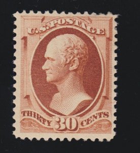 US 217 30c Hamilton Used F-VF OG LH SCV $250