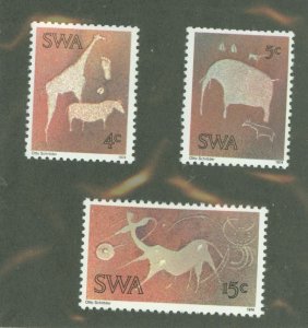 South West Africa #367-9 Mint (NH)