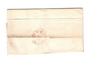 Netherlands 1 used stampless cover 1854