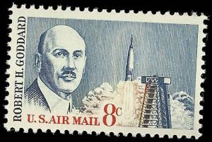 # C69 MINT NEVER HINGED ROBERT H. GODDARD