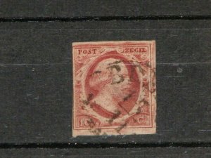 NETHERLANDS, KING WILLIAM III, SCOTT # 2, USED, ITEM B