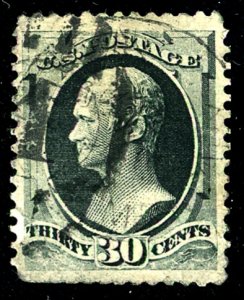 U.S. #190 USED SHORT PERFS
