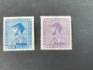 NEW ZEALAND # 182-183--MINT/HINGED----SINGLES------1926