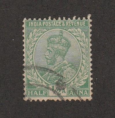 1882 - 1941 India Collection of 7 Used Stamps