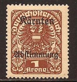 Austria  #  B - 21  Mint