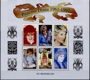 Ghana 2005 MNH Diana, Princess of Wales