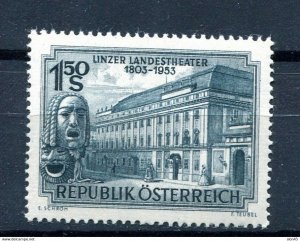 Austria 1953 Sc 589 Mi 968 State Theater MNH 12889