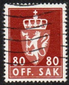 Norway Sc #O90A Used