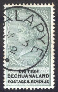 Bechuanaland 1888 10s Green & Black SG 19 Scott 20 VFU Cat £375($491)