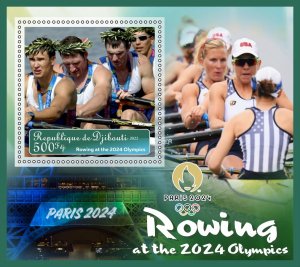 Stamps. Olympic Games. Rowing  8 sheets perforated