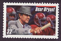 3148 Legendary Football Coaches - Bryant mint single