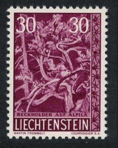 Liechtenstein Juniper Trees and Bushes 30r 1960 MNH SC#354 SG#402 MI#400