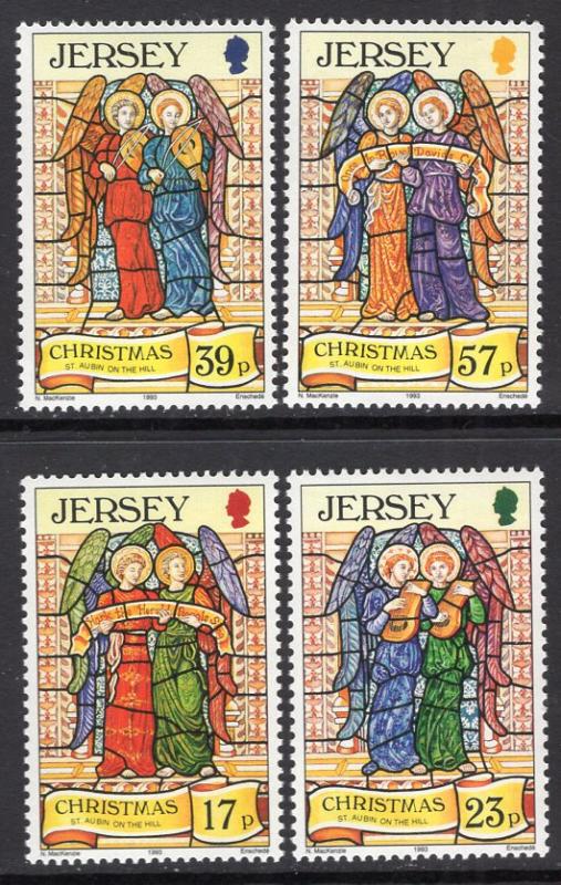 Jersey 651-654 Christmas MNH VF