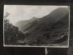 1937 Barmouth Wales Picture postcard Cover to Montreal Old Road Nant Ffrancon