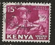 Kenya | Scott # 3 - Used