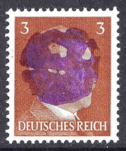 GERMANY 518 SCHWÄRZUNGEN CHEMNITZ 8 BII OVERPRINT OG NH U/M F/VF SIGNED