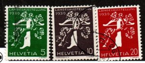 Switzerland 260-262 Used