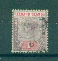 Leeward Islands sc# 2 (2) used cat value $.25