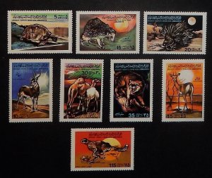 Libya MNH 797-804 Various Animals Wildlife 1979 FULL SET!!!!