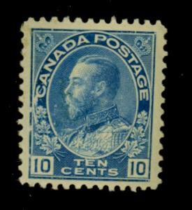 Canada #117 MINT F-VF OG LH Cat$45