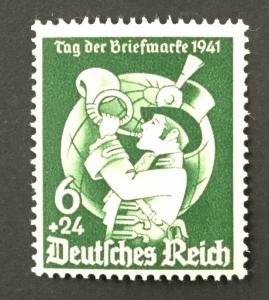 (BJ Stamps) GERMANY, B188. 1941, 6 + 24pf deep green. FVF, OG, MNH CV $5.50.