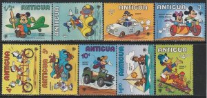 1980 Antigua - Sc 562-70 - MNH VF - 9 single - Disney