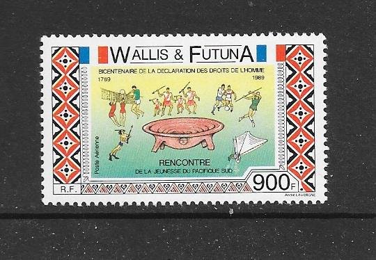 WALLIS & FUTUNA #384  HUMAN RIGHTS  MNH