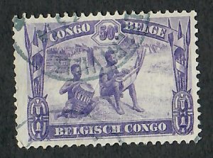 Belgian Congo #144 used single