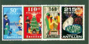 NETHERLANDS ANTILLES 1234-7 MH BIN $5.60 CV $2.80