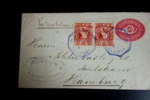 Guatemala Stamps 1896 Cover XF to Hamburg