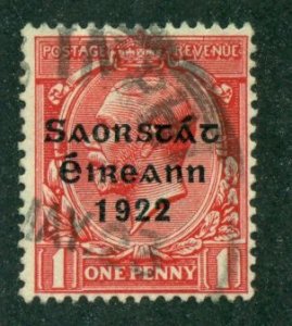 Ireland 1922 #45 U SCV(2022)=$1.35