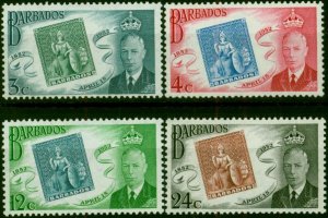 Barbados 1952 Set of 4 SG285-288 Fine LMM