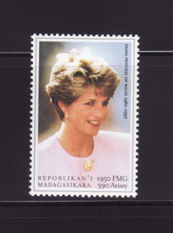 Malagasy Republic 1446 Set MNH Princess Diana (A)