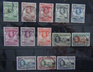Gold Coast 1938 - 1943 set to 10s Used