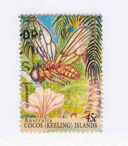 Cocos Islands    302e           used       Insects   Butterflies   Moths