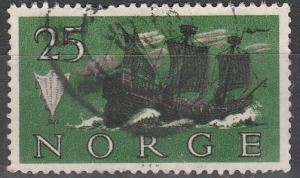 Norway #383  F-VF Used (V2192)
