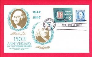 #3139 Franklin Combo W Stamp Collecting-AFDCS Cachet