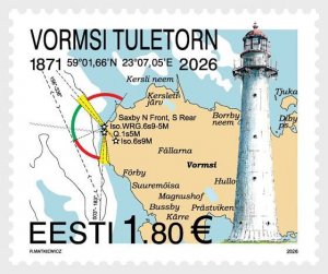 Estonia / Estland - Postfris/MNH - Lighthouse 2026
