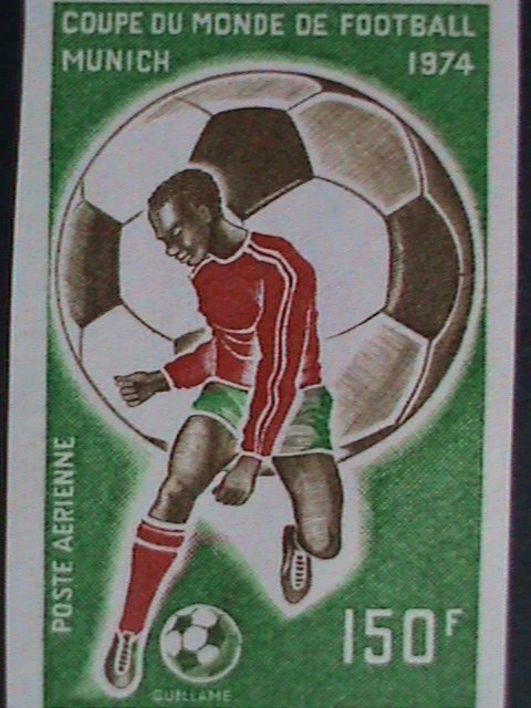 MALI STAMP 1974-SC#C208 WORLD CUP SOCCER CHAMPIONSHIP-MNH PROOF SAMPLE STAMP