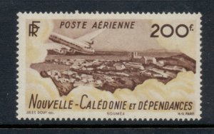 New Caledonia 1948 Airmail View of Noumea 200f MLH