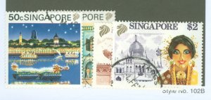 Singapore #574/581 Used Multiple