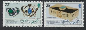 Isle of Man - SG 403-407  SC# 384-388  MUH Archibald Knox