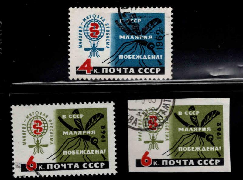 Russia Scott 2594-2595A used CTO stamp set